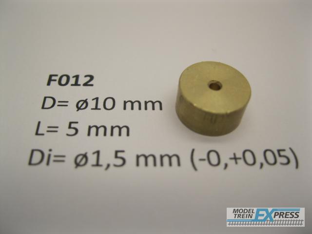 Micromotor.EU F012 Flywheel ø10 mm x 5 mm x ø1,5 mm