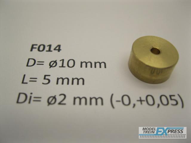 Micromotor.EU F014 Flywheel ø10 mm x 5 mm x ø2 mm