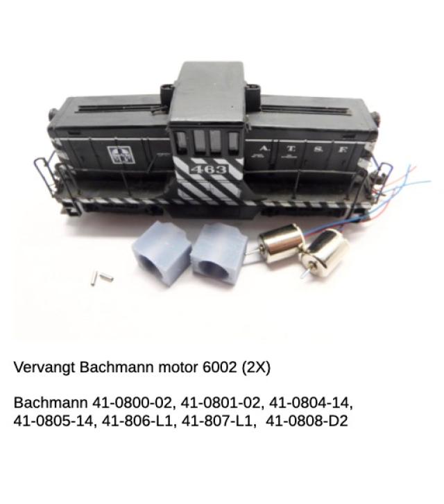 Micromotor.EU HBA001 Bachmann GE 44 Ton Switcher (oude - 2 motor versie)