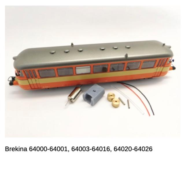 Micromotor.EU HBK001C Brekina MAN Schienenbus
