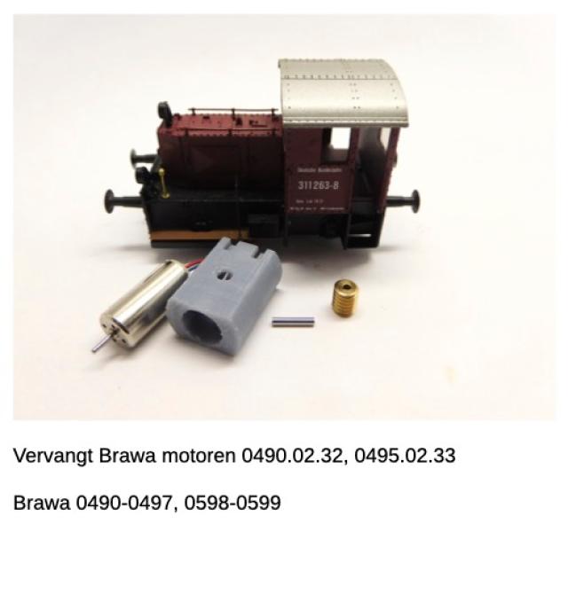 Micromotor.EU HBR006G Brawa Köf I