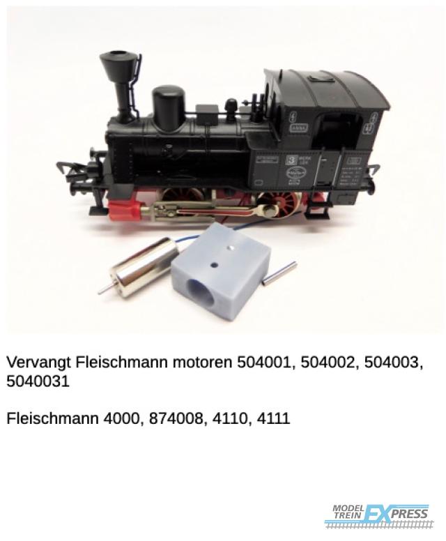 Micromotor.EU HF007 Fleischmann Anna, BR 98.1, Grüne Betty, Edelweiss Lokal Bahn 5, SBB 8172