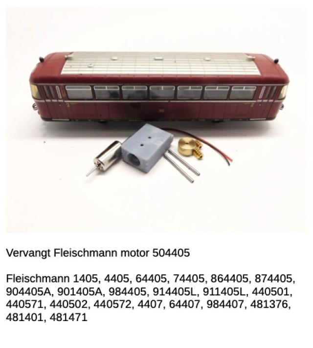 Micromotor.EU HF015C Fleischmann VT 95, BR 795