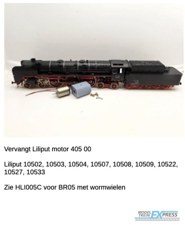 Micromotor.EU HLI003 Liliput BR 05 (motor met cardankoppeling)