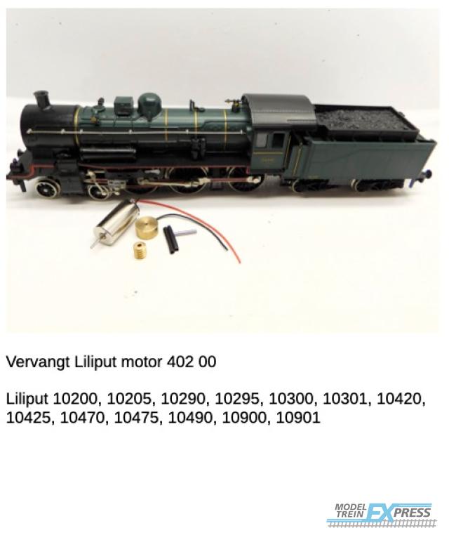 Micromotor.EU HLI007G Liliput BR 38, BR 62, KPEV P8, PO Midi 230-715, SNCF 230F, SNCB serie 64