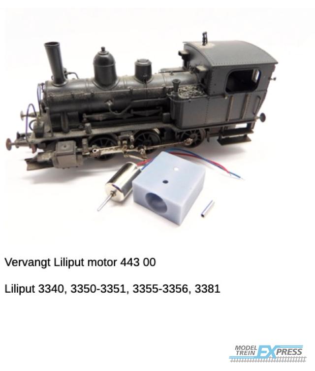 Micromotor.EU HLI008 Liliput SBB E 3/3, NS 7851, SJ K24, Tigerli
