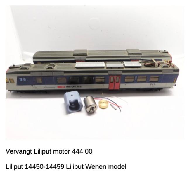 Micromotor.EU HLI014C Liliput NPZ, RBDe 4/4