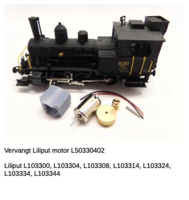 Micromotor.EU HLI016C Liliput E 3/3 Tigerli (SBB, NSB, SJ, Diskro, Feldschloßchen), NS 7851