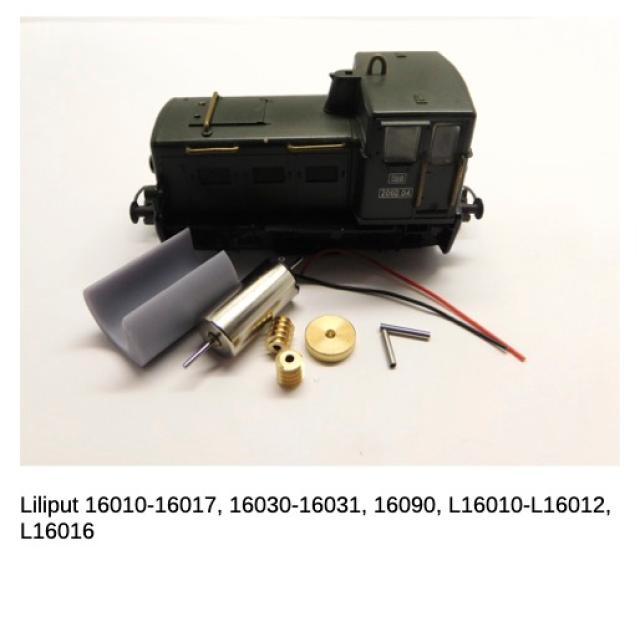 Micromotor.EU HLI022C Liliput (Wenen) ÖBB Rh 2060, FS Gr 218, FS Gr 225, VLH 2