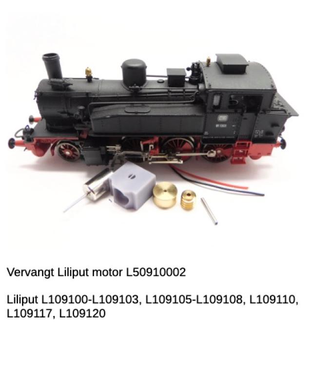 Micromotor.EU HLI028C Liliput BR 91, KPEV T9, NS 7500, ÖBB Rh 691, SNCB Reeks 93, SNCF 130TB