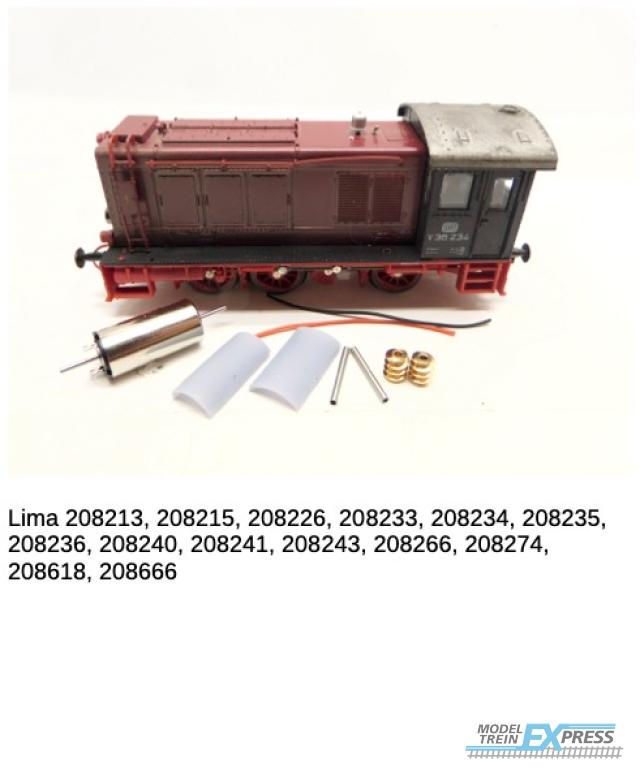 Micromotor.EU HLM003G Lima V 36, V 236, WR 360C14, SNCB 231001, FS D236, DR BR 106