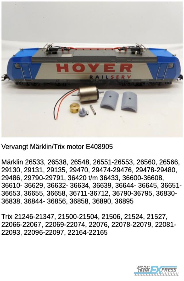 Micromotor.EU HMT003C Märklin / Trix BR 185, Re 482, ER 20, BR 232, BR 234, DR 132, Ludmilla, Reihe 2016, BR 402 - ICE