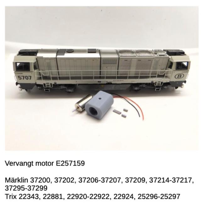 Micromotor.EU HMT015 Märklin / Trix Vossloh G2000 BB, SBB Am 840