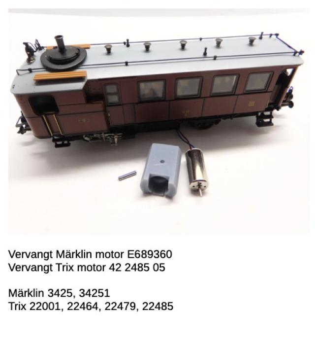Micromotor.EU HMT017 Märklin / Trix K.W.St.E. CidT, Kittel (old)