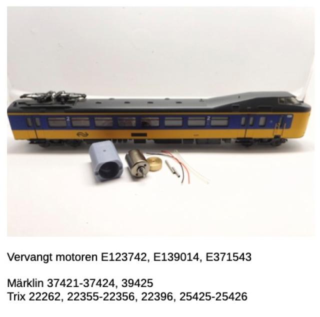Micromotor.EU HMT018C Märklin / Trix NS ICM-1, ICM-4, Koploper