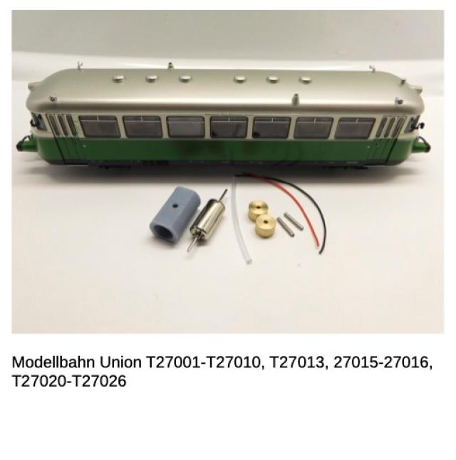 Micromotor.EU HMU002C Modellbahn Union MAN Schienenbus