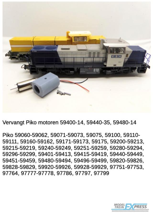 Micromotor.EU HP002 Piko Hobby BR 101, SBB AM843, G1206, G1700, NS 6400