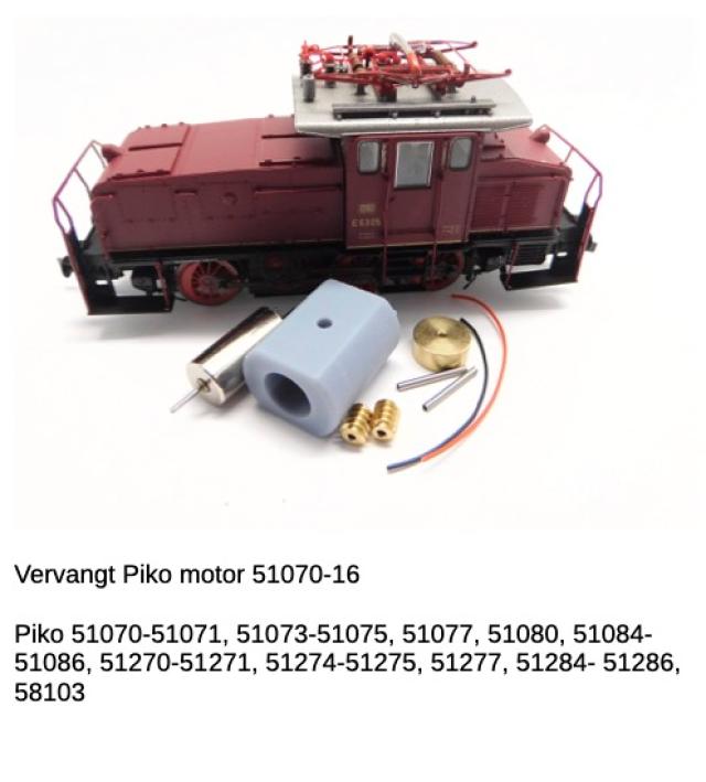 Micromotor.EU HP017C Piko E 63, BR 163