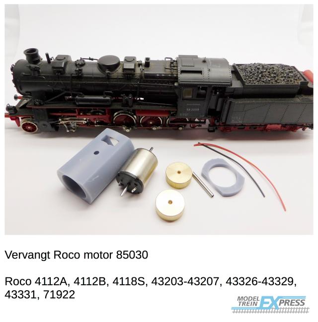 Micromotor.EU HR014F Roco DB DR DRG ÖBB BR 58, Sächs XIII H, Baden G12, SNCF 150C, SNCB 34.01, CFL 5443