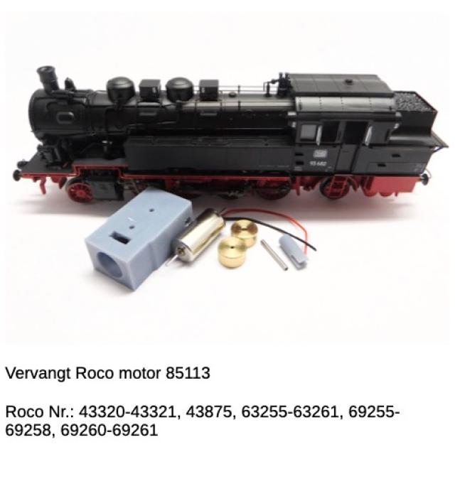 Micromotor.EU HR041C Roco BR 93, BR 93.5-12, KPEV T14.1, PKP Tkt2