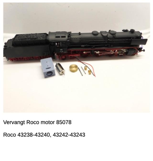 Micromotor.EU HR052C Roco BR 01, BR 001
