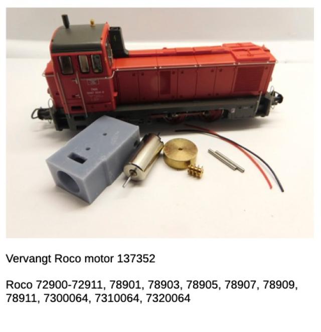 Micromotor.EU HR053C Roco ÖBB Rh 2067