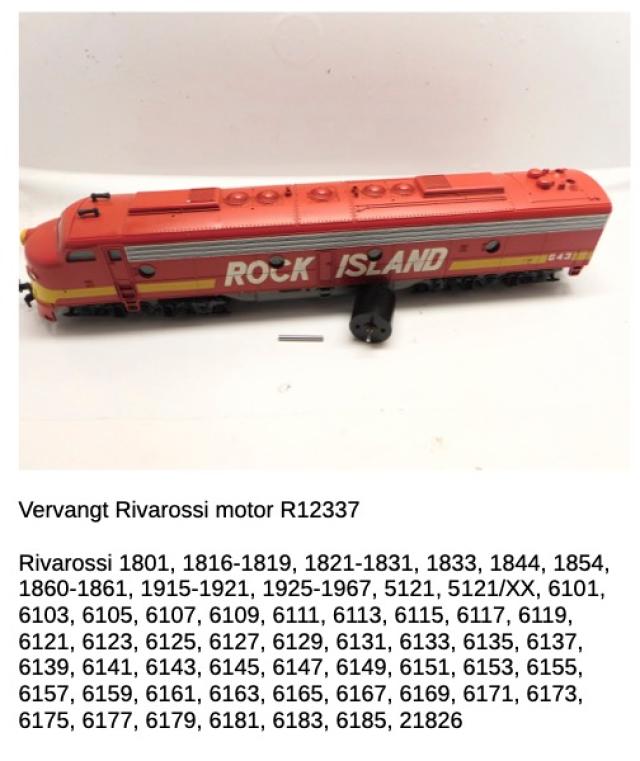 Micromotor.EU HRI009 Rivarossi EMD E8