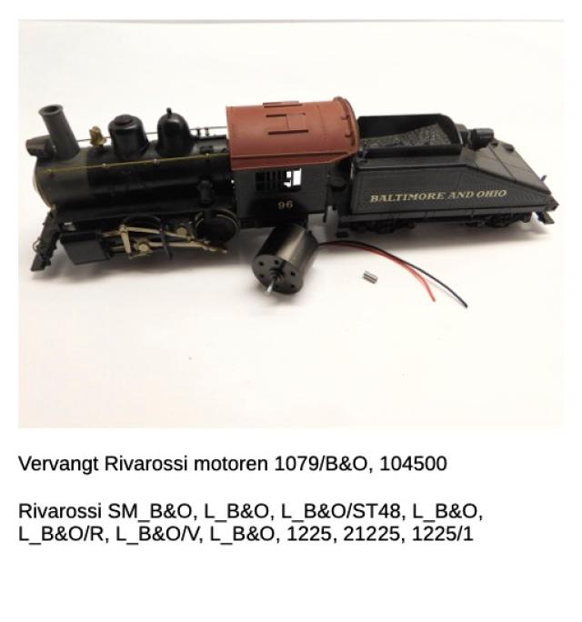 Micromotor.EU HRI012 Rivarossi 0-4-0 Dockside, 0-4-0 Shifter
