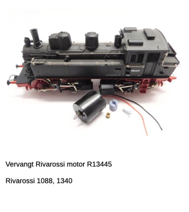 Micromotor.EU HRI013G Rivarossi BR 98 (98 009 - alleen oude motor)