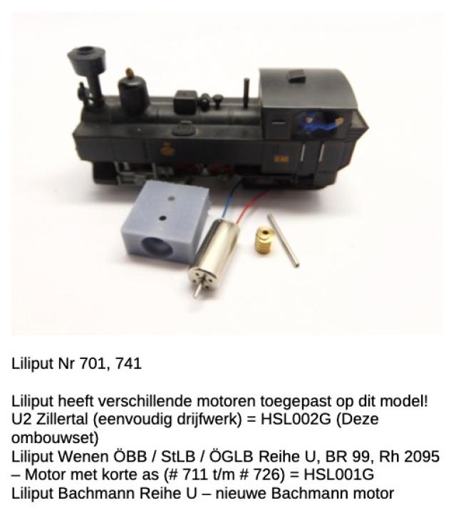 Micromotor.EU HSL002G Liliput U2 Zillertal