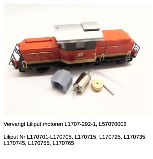 Micromotor.EU HSL003C Liliput BR 2091 (DR, ÖBB, Bregenzerwaldbahn, Döllnitzbahn, Öchslebahn, Waldviertelbahn)