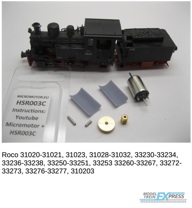 Micromotor.EU HSR003C Roco BR 99, HF110C, HF150C, HF160D, Rh Mh, Rh 399