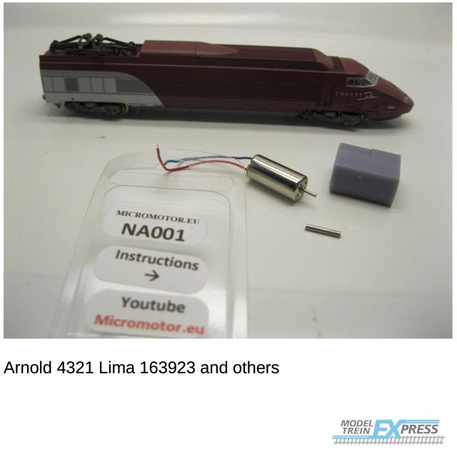 Micromotor.EU NA001 Arnold/Lima Thalys TGV