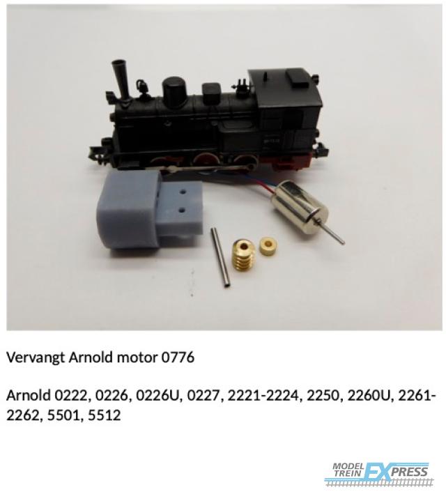 Micromotor.EU NA026C Arnold BR 89.7,  89.6, BR 80, Renfe 030, US Western - Lok