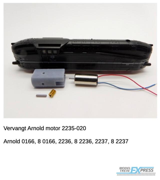 Micromotor.EU NA035G Arnold BR 61, Henschel Wegmann Zug