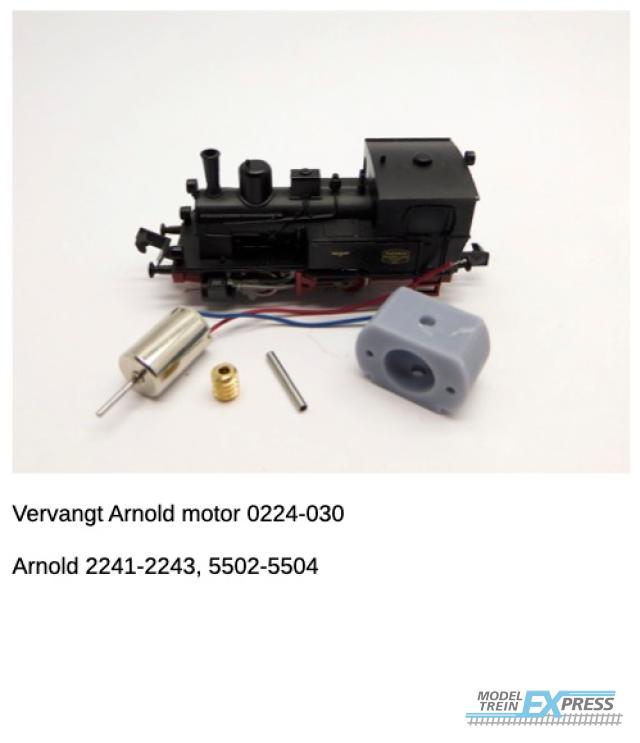 Micromotor.EU NA048G Arnold T2 (M0.3 gear / Schnecke / worm)