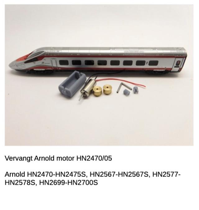 Micromotor.EU NA060C Arnold ETR 610 (SBB, FS), Cisalpino, RENFE S 114, SBB RABe 503