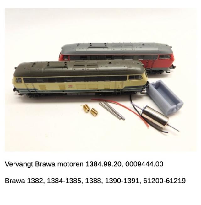 Micromotor.EU NB010G Brawa BR 216, V 160