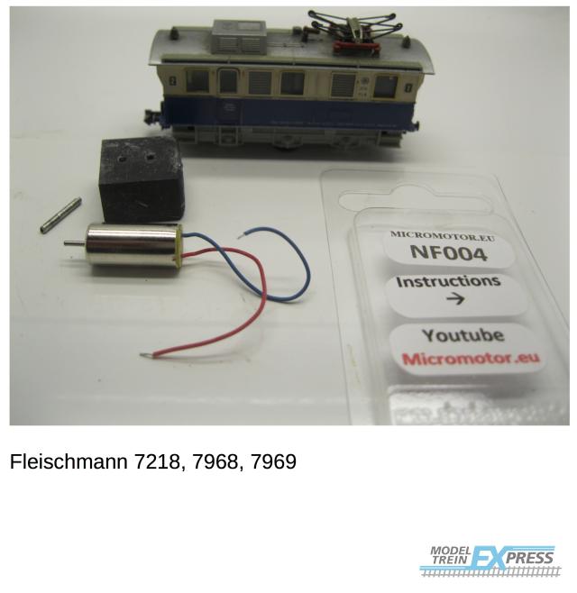 Micromotor.EU NF004 Fleischmann Werks-, Schienereinigungslok