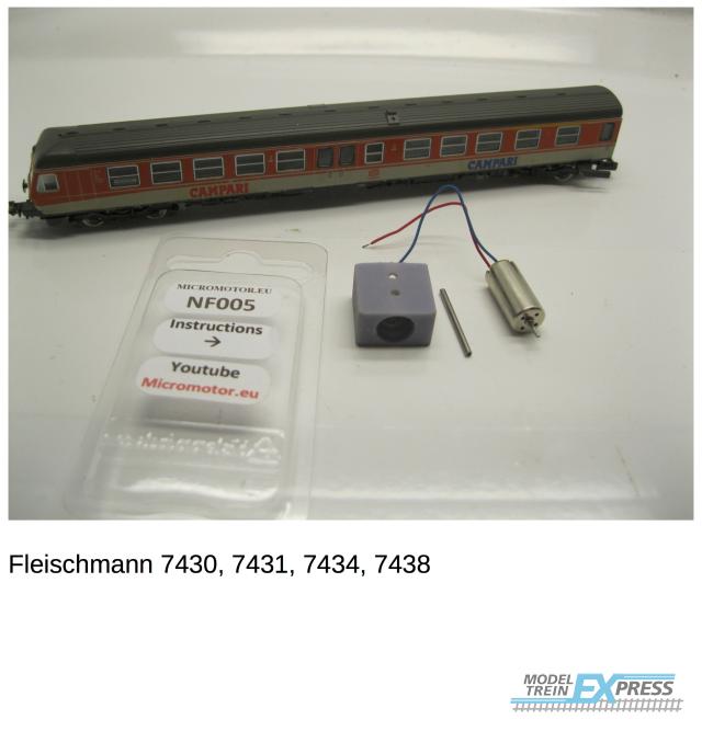 Micromotor.EU NF005G Fleischmann BR 614 Triebwagenzug