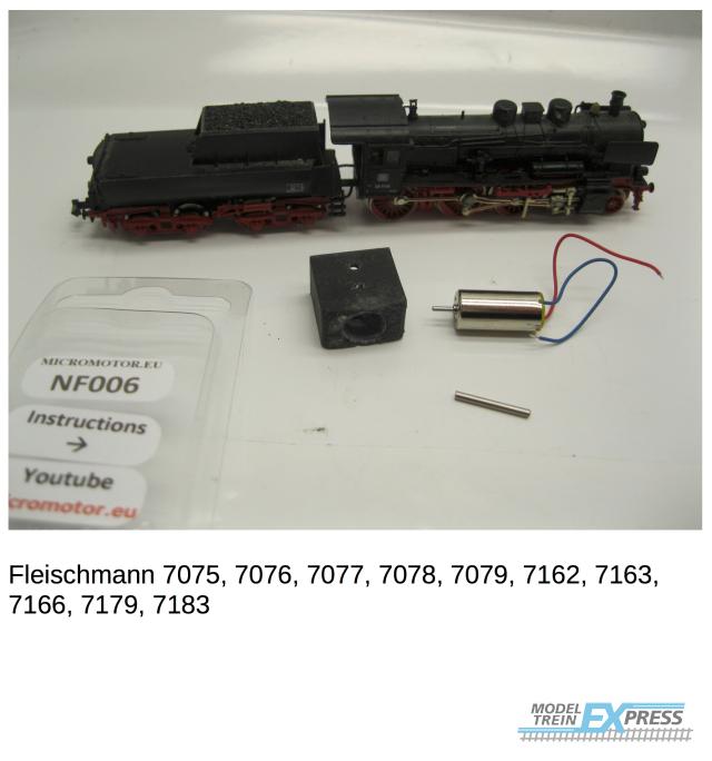 Micromotor.EU NF006G Fleischmann BR 38 W, BR50 W, BR 78, SNCF 232
