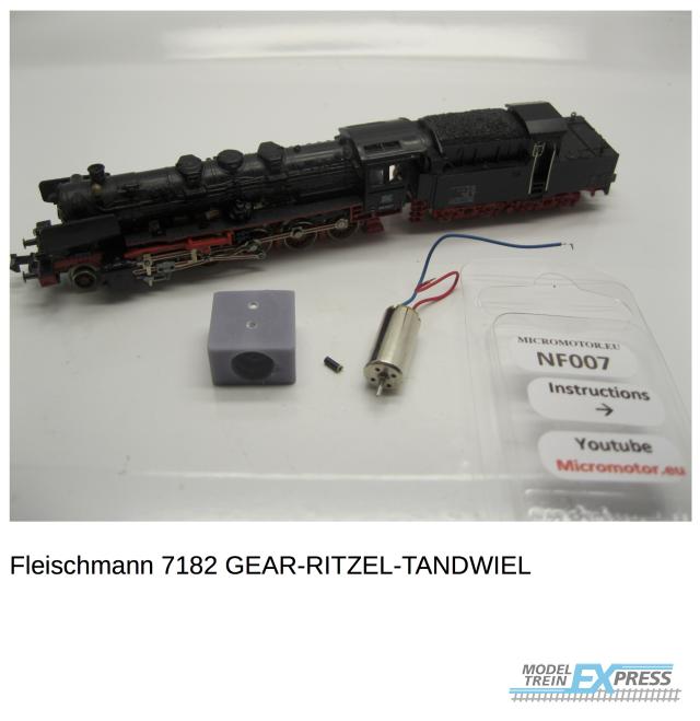 Micromotor.EU NF007 Fleischmann BR 50 Kabinentender