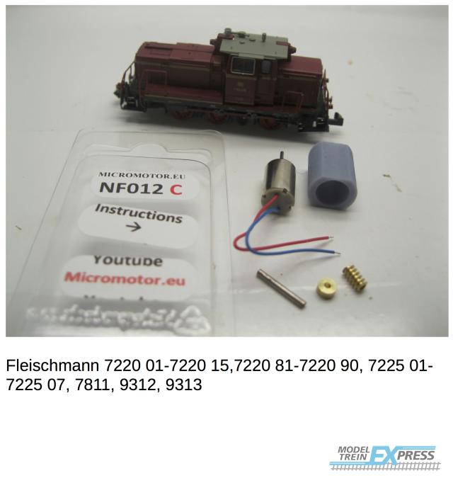 Micromotor.EU NF012C Fleischmann V60, BR105, BR 106, BR 260, BR 346, BR 360, BR 363, BLS Em 845