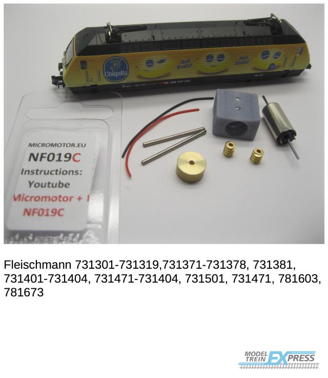 Micromotor.EU NF019C Flm SBB Re 460, BLS Re 465