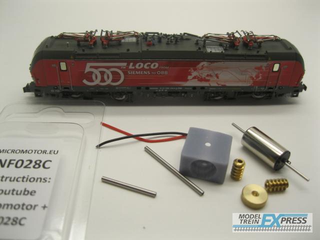 Micromotor.EU NF028C Flm Vectron, BR 193 (DB SBB PKP CD Lokomotion) BLS Re 475, OBB 1293