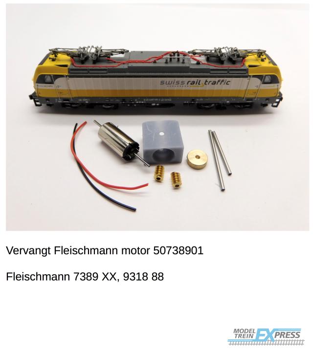 Micromotor.EU NF050C Fleischmann DB BR 147, DB BR 147.5, DB LTE Railpool BR 187, Swiss Rail Re 487