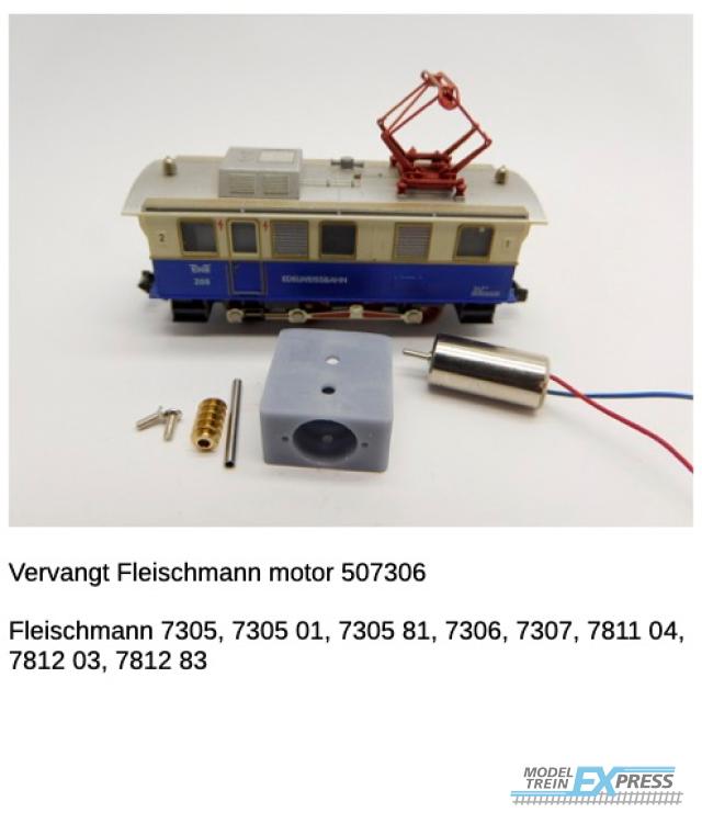 Micromotor.EU NF054G Fleischmann Zahnradlok, Wendelsteiner Kieswerk Lok