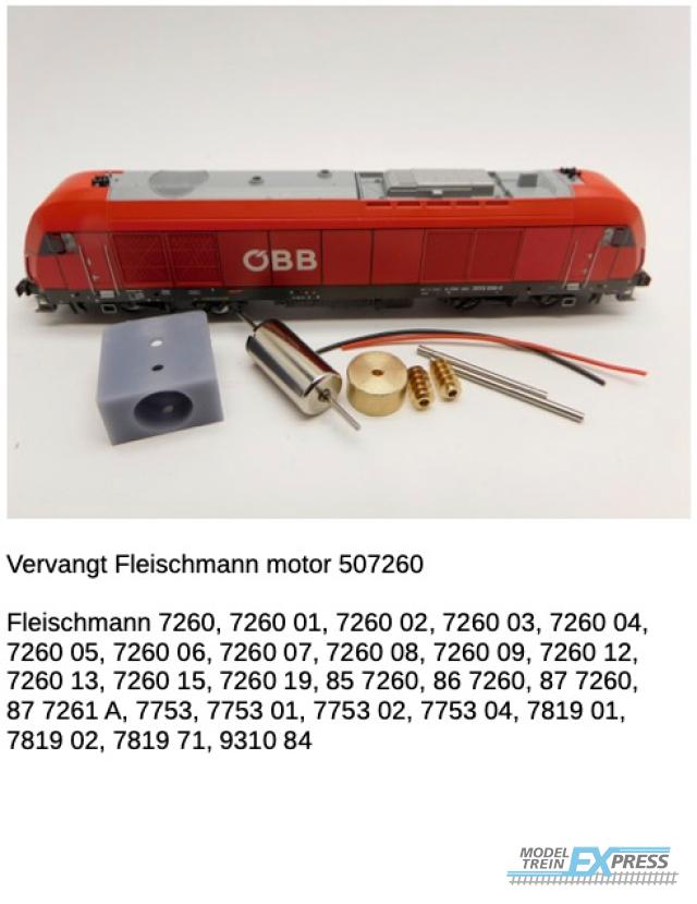 Micromotor.EU NF056C Fleischmann BR 223, BR 253, ER20, DE2000, Re 450, Re 456, Rh 2016