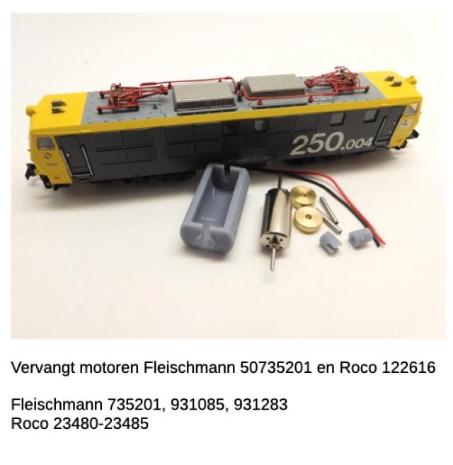 Micromotor.EU NF069C Fleischmann Renfe E 250