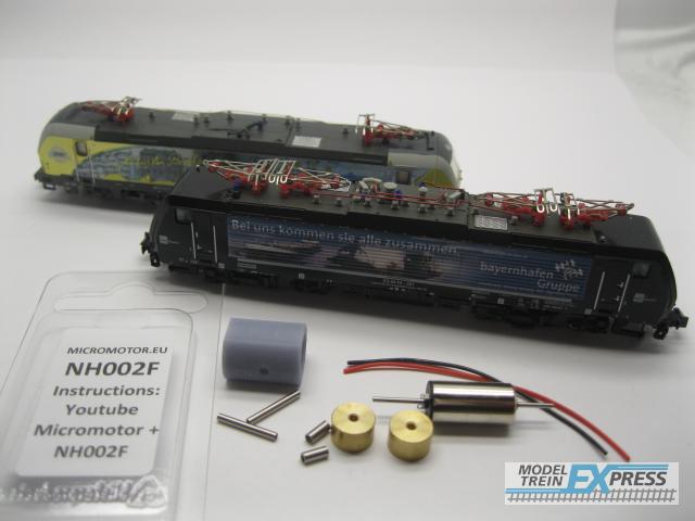 Micromotor.EU NH002F Hobbytrain Taurus Vectron (Neu) BR 182, BR 189, BR 193, Rh 1116, Rh 1216, Re 474, Re 475, ES 64 U2